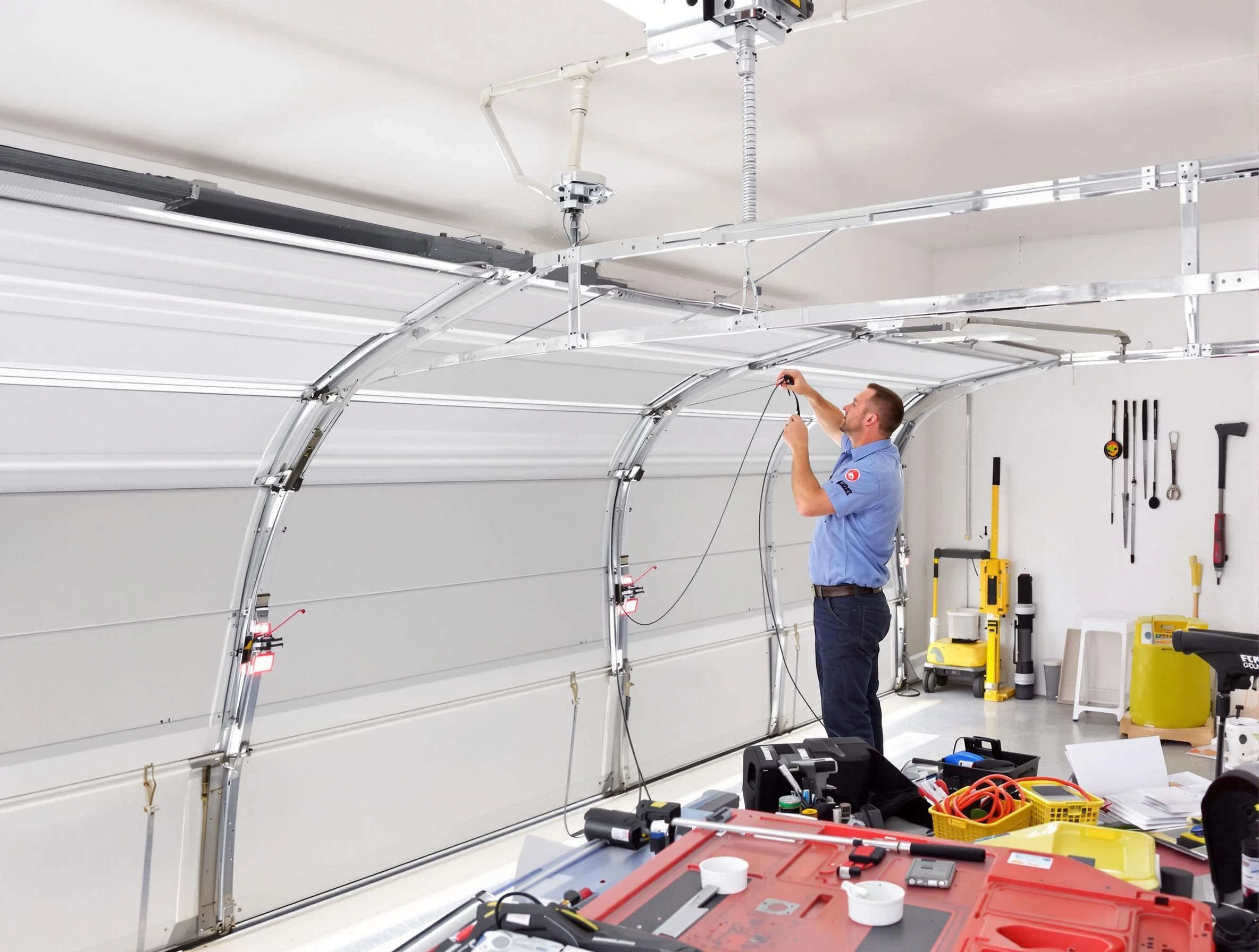 Garage door cable repair service by White House Garage Door Repair in White House