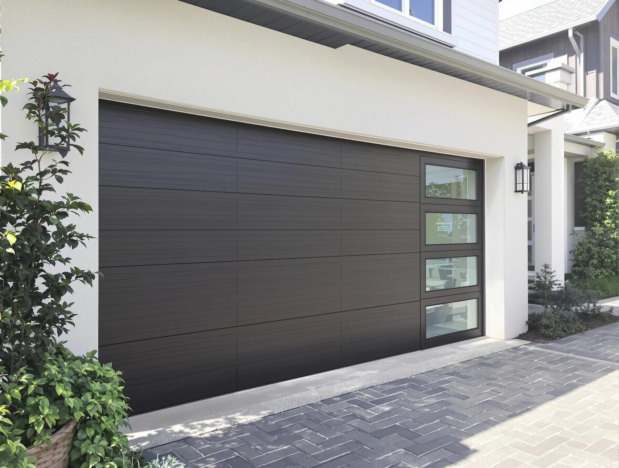 Custom garage door installation by White House Garage Door Repair in White House