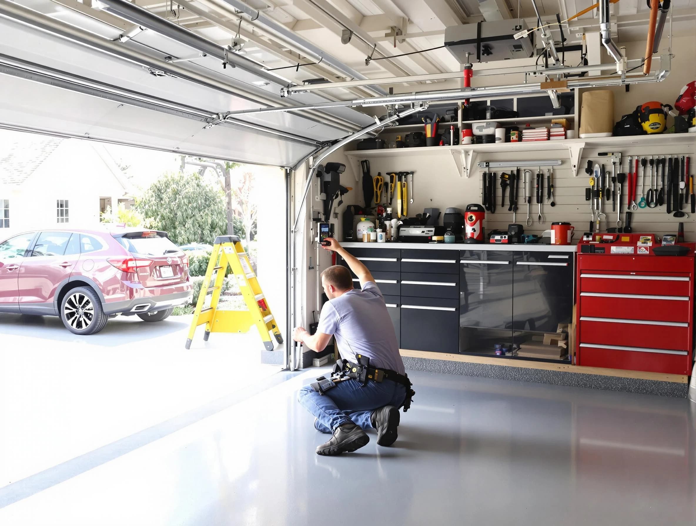 Local garage door repair service by White House Garage Door Repair in White House