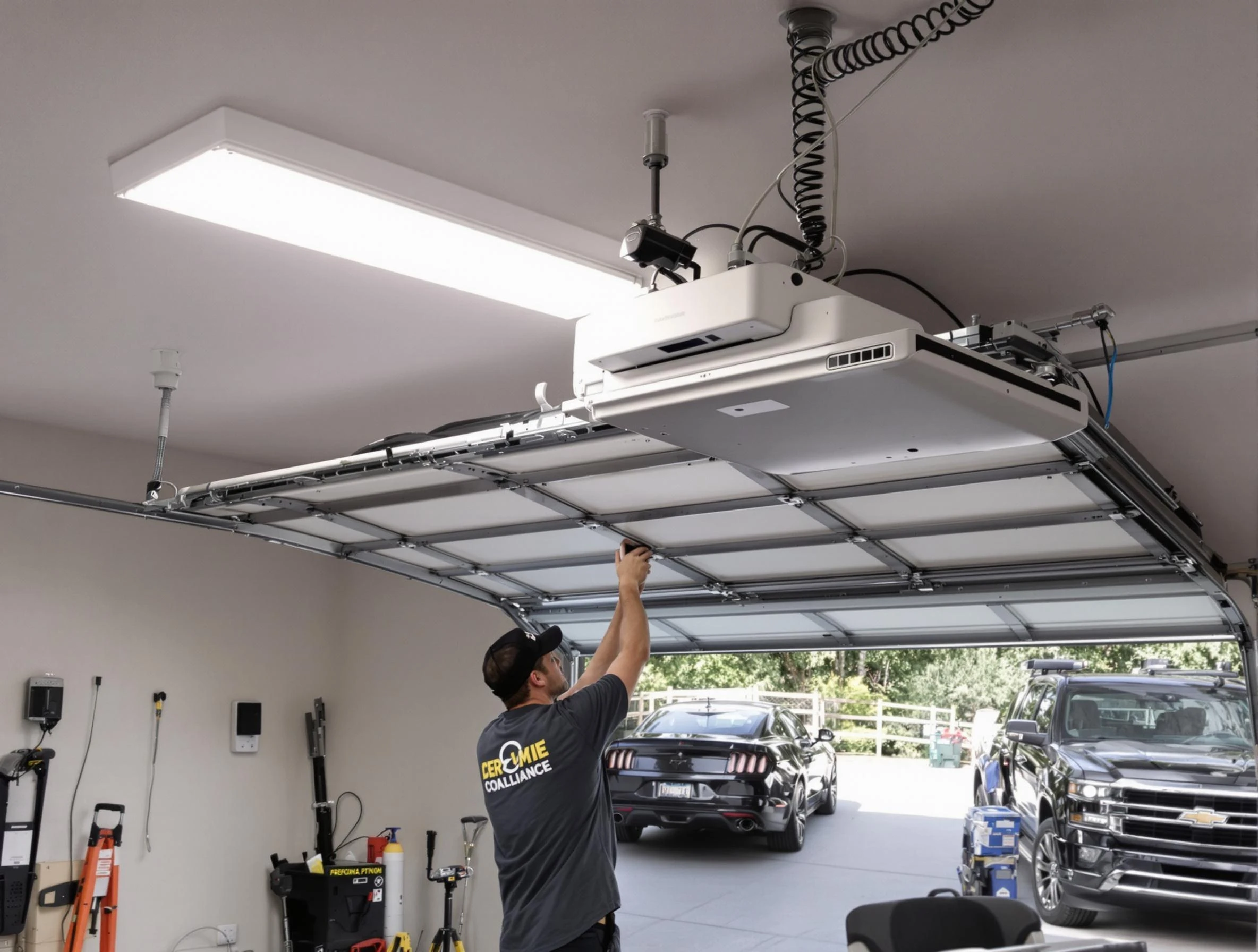 Garage Door Opener Installation in White House