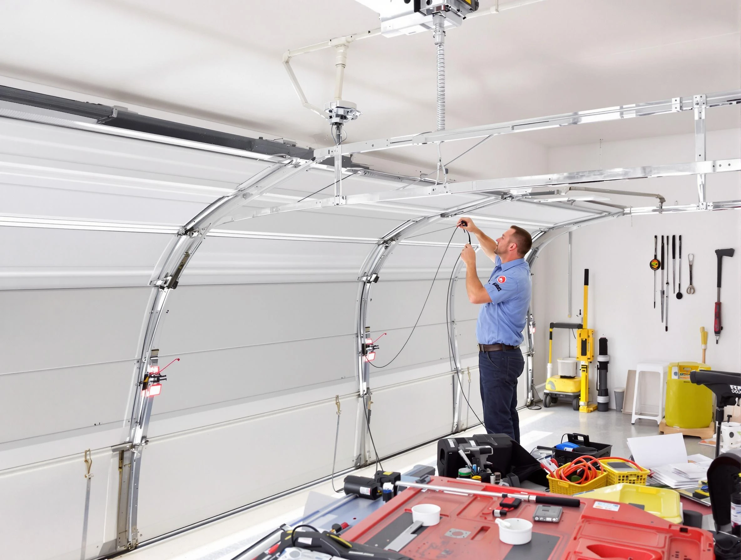 Garage door cable repair service by White House Garage Door Repair in White House